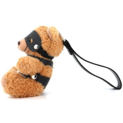 BDSMaster Ours Peluche Porte-Clés Beari Bell Noir